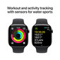 Apple Watch Series 10 GPS + Cellular 46mm Slate Titanium Case with Black Sport Band - M/L MWYE3ET/A hinta ja tiedot | Älykellot | hobbyhall.fi