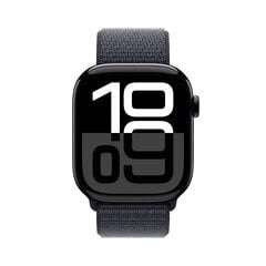 Apple Watch Series 10 GPS 46mm Jet Black Aluminium Case with Ink Sport Loop MWWR3ET/A hinta ja tiedot | Älykellot | hobbyhall.fi