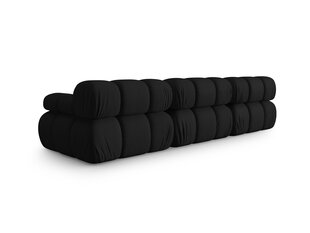 Modulaarinen sohva Micadoni Bellis, 282x94x64 cm, musta hinta ja tiedot | Micadoni Home Toimistokalusteet | hobbyhall.fi