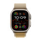 Apple Watch Ultra 2 GPS + Cellular 49mm Natural Titanium Case with Tan Alpine Loop - Medium MX4F3UL/A hinta ja tiedot | Älykellot | hobbyhall.fi