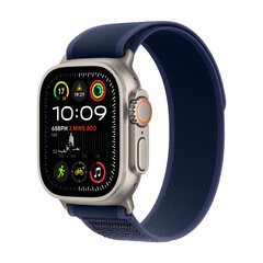 Apple Watch Ultra 2 GPS + Cellular 49mm Natural Titanium Case with Blue Trail Loop - M/L MX4L3UL/A hinta ja tiedot | Älykellot | hobbyhall.fi