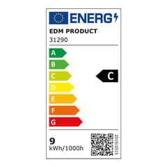 Pitkänomainen LED EDM T8 9 W 1460 Lm 6500 K C Ø 2,6 x 60 cm hinta ja tiedot | LED-valonauhat | hobbyhall.fi