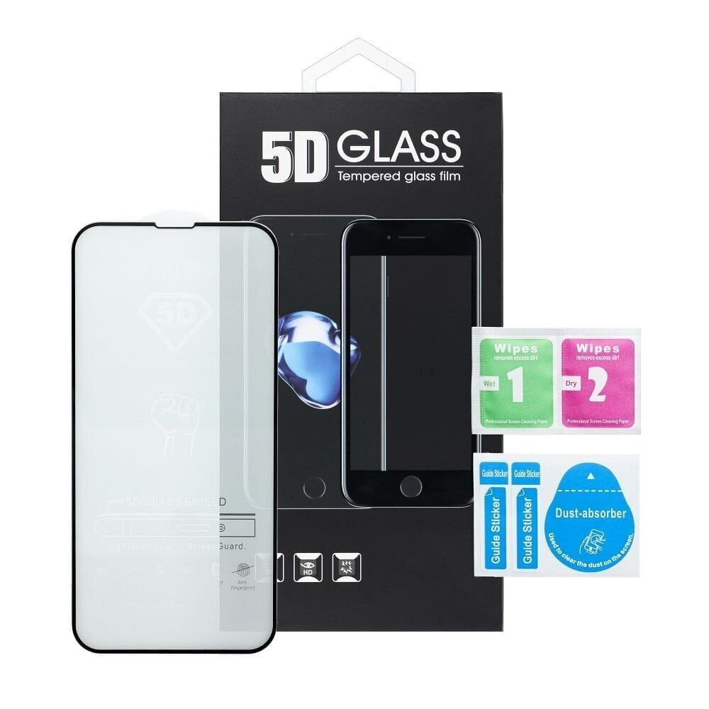 5D Full Glue - Xiaomi Redmi Note 13 5G / Redmi Note 13 Pro 4G (6,67″) hinta ja tiedot | Näytönsuojakalvot ja -lasit | hobbyhall.fi