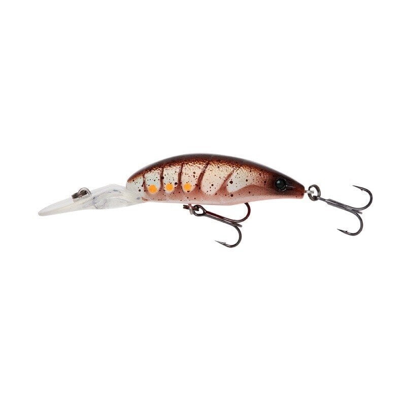 SavageGear 3D Shrimp Twitch DR 5,2cm/6,4g/1,5-2,5m Ruskea Katkarapu hinta ja tiedot | Vieheet ja uistimet | hobbyhall.fi