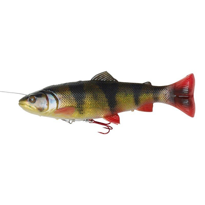 SavageGear 4D Line Thru Pulse Tail Taimen 16cm/51g/0,5-1,2m ahven hinta ja tiedot | Vieheet ja uistimet | hobbyhall.fi