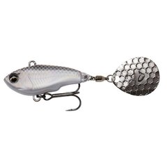 SavageGear Fat Tail Spin 8cm/24g/2-6m valkoinen hopea hinta ja tiedot | Vieheet ja uistimet | hobbyhall.fi