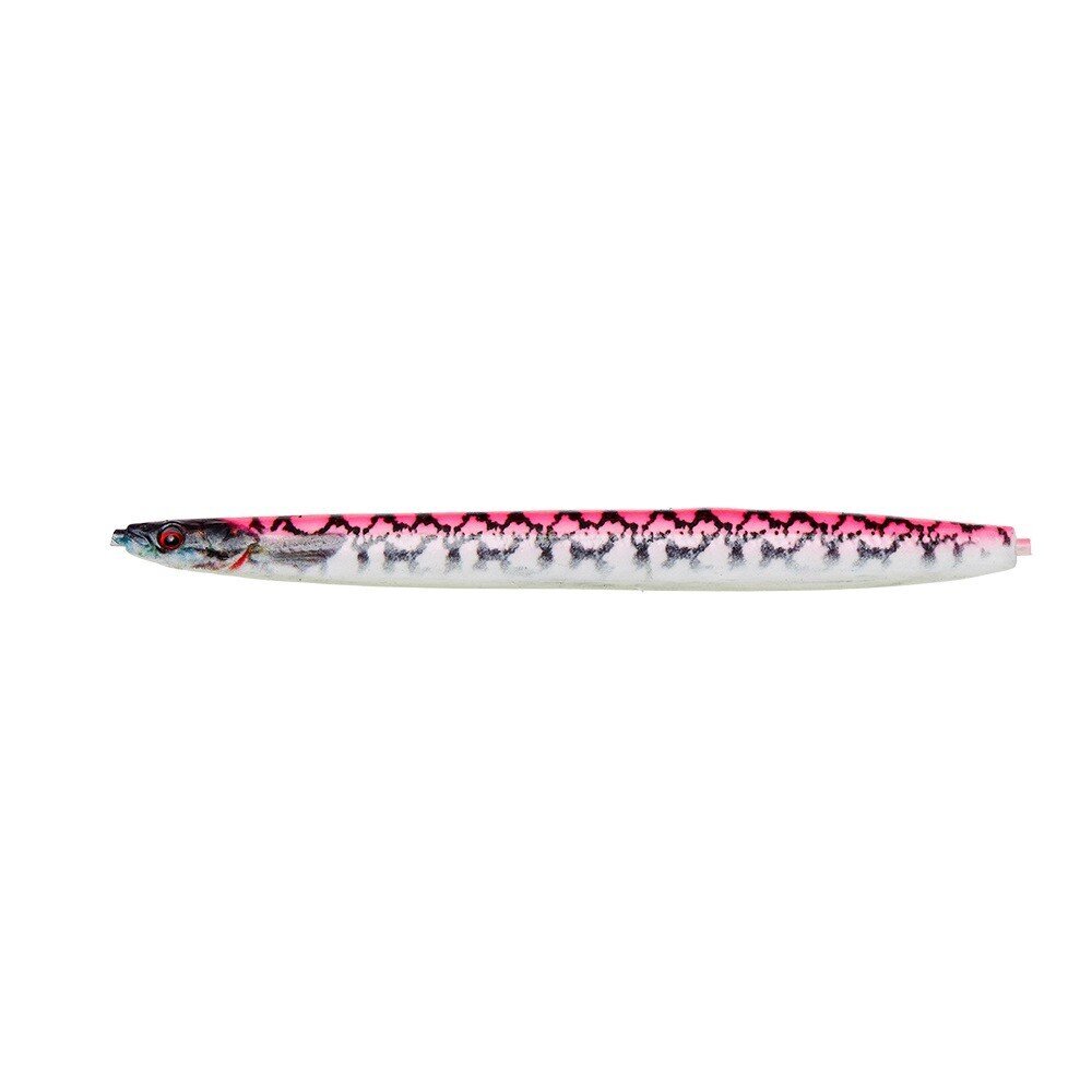 SavageGear 3D Soft Line Thru Sandeel 12,5cm/20g/0-1m Pink Pearl hinta ja tiedot | Vieheet ja uistimet | hobbyhall.fi