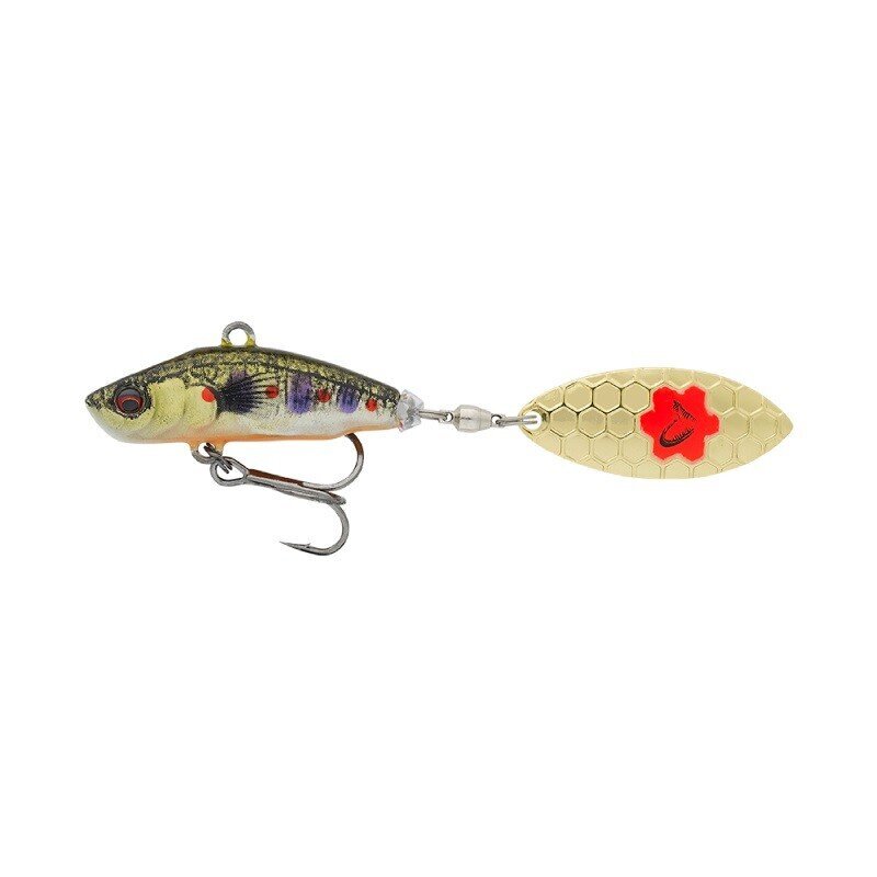 SavageGear 3D Sticklebait Tailspin 7,3 cm/13g/2-4m Taimen Smolt hinta ja tiedot | Vieheet ja uistimet | hobbyhall.fi