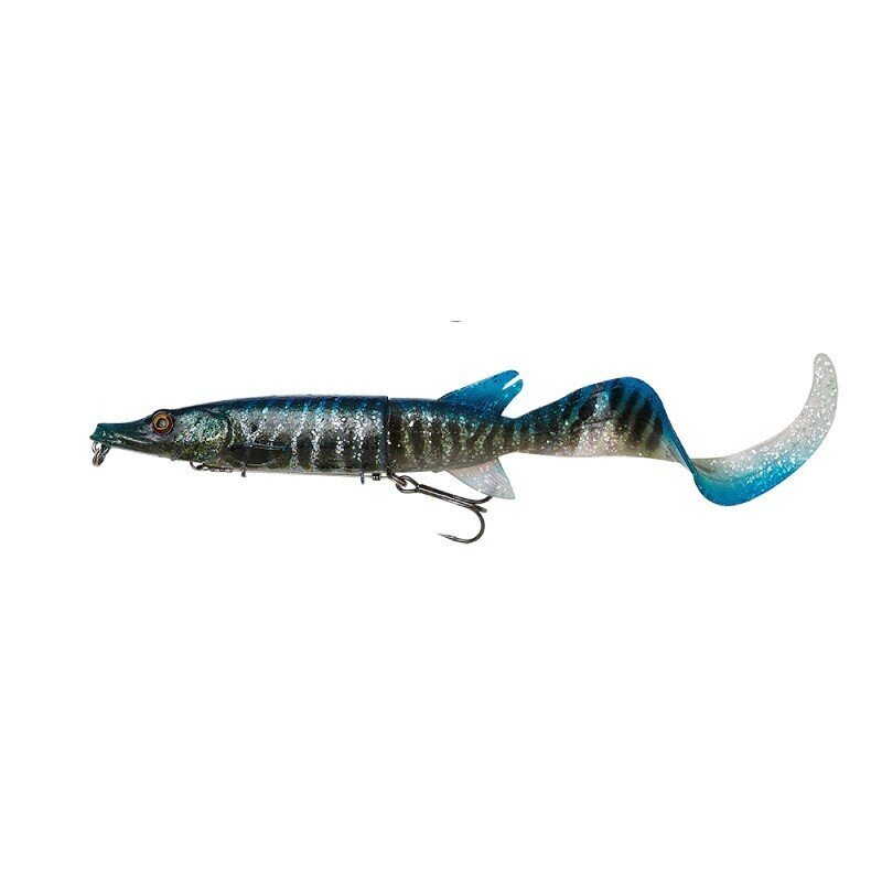 SavageGear 3D Hybrid Pike 17cm/47g/0,5-1,2m Blue Silver UV hinta ja tiedot | Vieheet ja uistimet | hobbyhall.fi