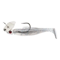 Chatterbait DIEZEL 1/4 oz/7g Smoky Shad (hopea terä / valkoinen pää) hinta ja tiedot | Onkipainot | hobbyhall.fi