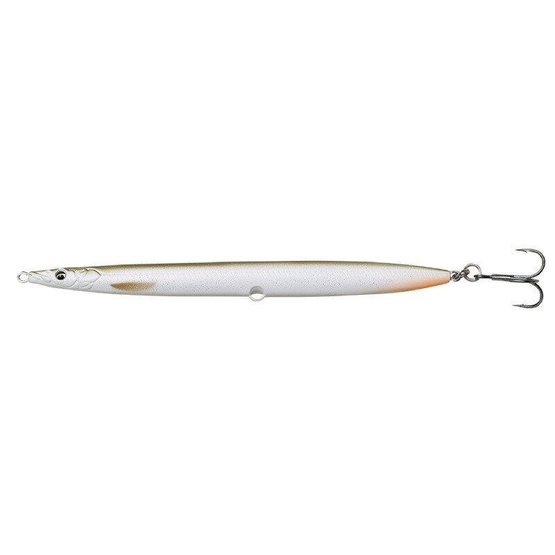 SavageGear Sandeel Lyijykynä 9cm/13g/0-1m Matt White Tobis hinta ja tiedot | Vieheet ja uistimet | hobbyhall.fi