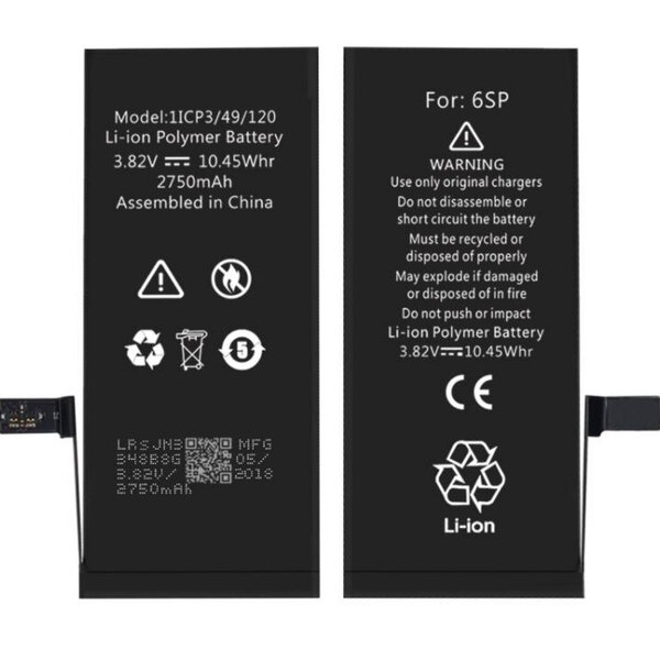 Riff 616-00045 Analoginen akku iPhone 6S Plus Li-Ion 2750mAh