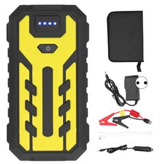 Car Jump Starter 28000mAh 4USB-lähtö kannettava taskulampulla 12V moottoripyörän dieselpolttoaineelle CarEU Plug 220V hinta ja tiedot | Starttimoottorit | hobbyhall.fi