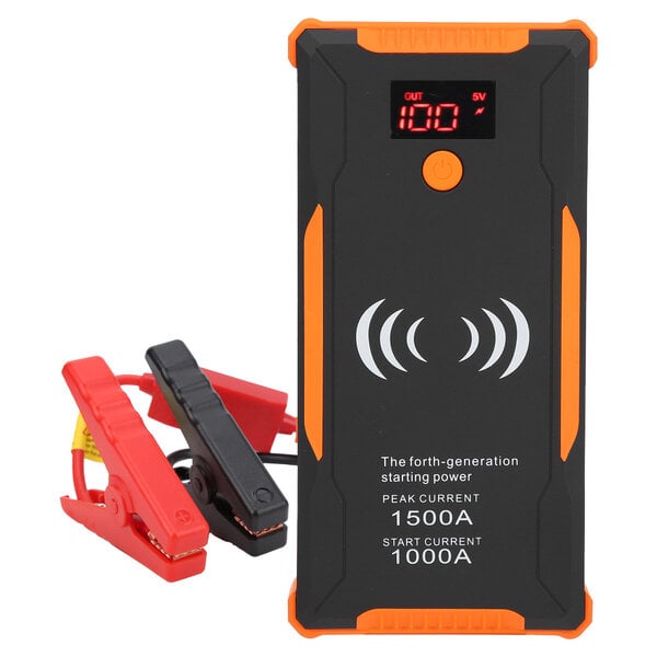 Car Jump Starter 22000mAh 2-USB 10W pikalataus Light Universal 12V diesel-bensiiniajoneuvojen sytyttimelle