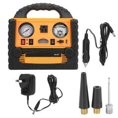 Auton käynnistin 200 W:n invertterillä 260 PSI ilmakompressori autojen moottoripyörien kuorma-autojen EmergencyAU-pistoke 110-240 V hinta ja tiedot | Starttimoottorit | hobbyhall.fi