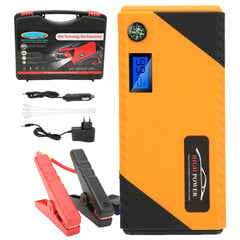 Car Jump Starter 20000mAh 12V 1200A Kompassi LED-näyttö Auton virtapankki 2USB lähtö 100-240V hinta ja tiedot | Starttimoottorit | hobbyhall.fi