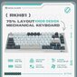 Royal Kludge RK H81 Brown Switches hinta ja tiedot | Näppäimistöt | hobbyhall.fi