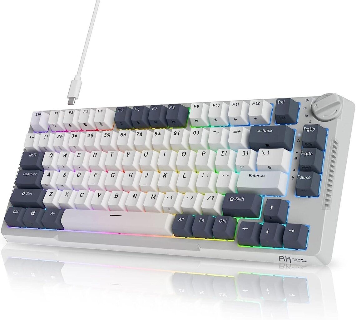 Royal Kludge RK H81 Brown Switches hinta ja tiedot | Näppäimistöt | hobbyhall.fi