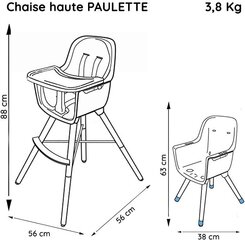 Syöttötuoli Nania Paulette hinta ja tiedot | Nania Lapset | hobbyhall.fi