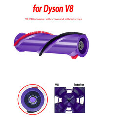 DYSON V6 V8 V10 V11 Harjarullan vaihtosarjaan Yhteensopiva johdoton harjarullan puhdistuspään harjastangon rullan 966821-01 osa hinta ja tiedot | Pölynimureiden lisätarvikkeet | hobbyhall.fi