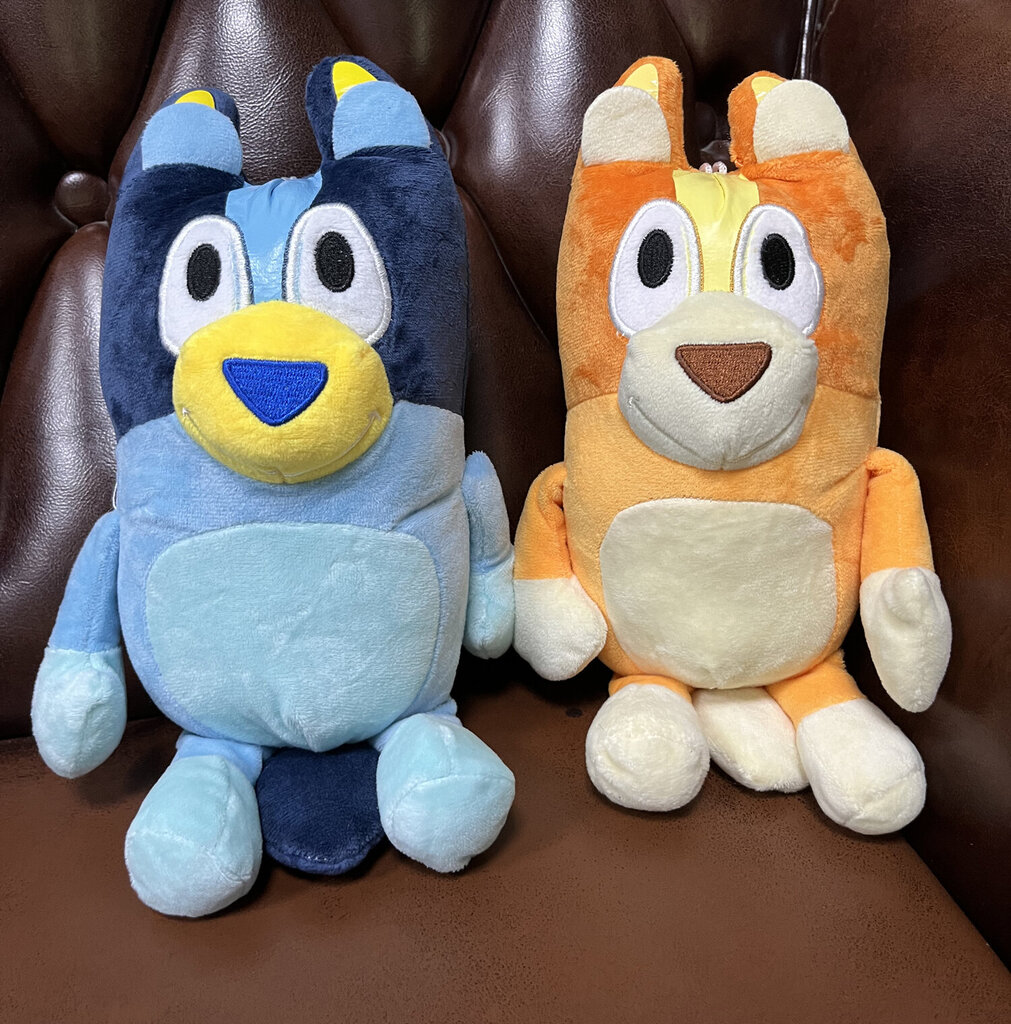 Bluey pehmolelut 2kpl 28cm hinta ja tiedot | Pehmolelut | hobbyhall.fi