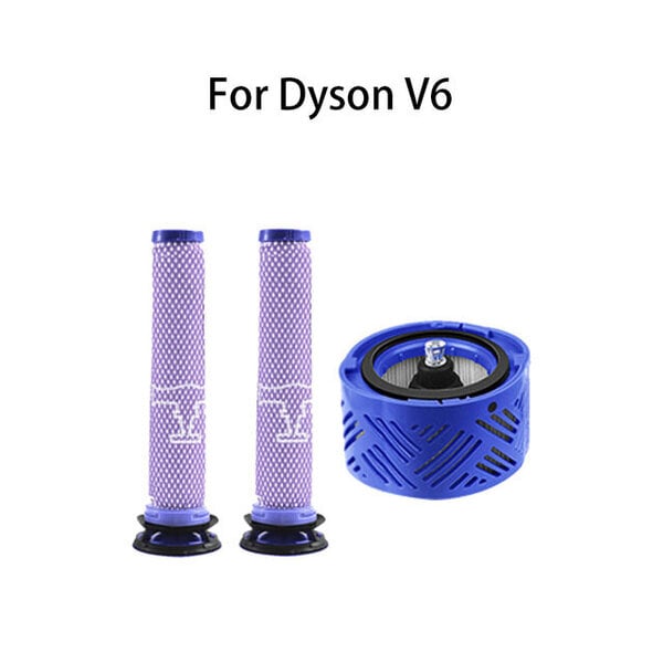 Dyson V6 V7 V8 V10 V11 V12 V15 käsipölynimurin tarvikkeet Pestävät HEPA-suodatinrullat Harjaspään varaosat