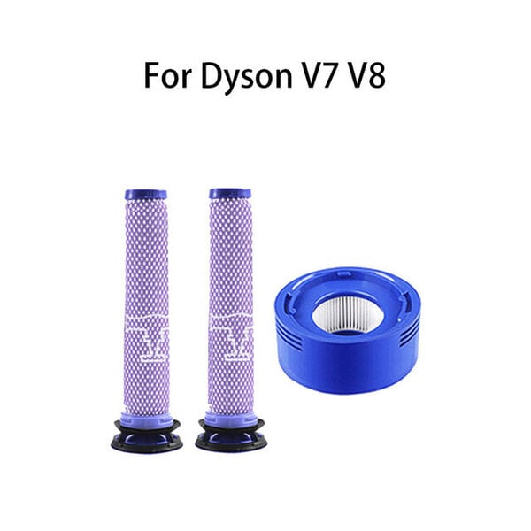 Dyson V6 V7 V8 V10 V11 V12 V15 käsipölynimurin tarvikkeet Pestävät HEPA-suodatinrullat Harjaspään varaosat