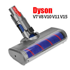 Pehmeä rullaharjaspää Dyson V11 V10 V8 V7 langattomalle pölynimurille Pikalukitus sähköinen harjaspään kiinnike Soft Clean hinta ja tiedot | Pölynimureiden lisätarvikkeet | hobbyhall.fi