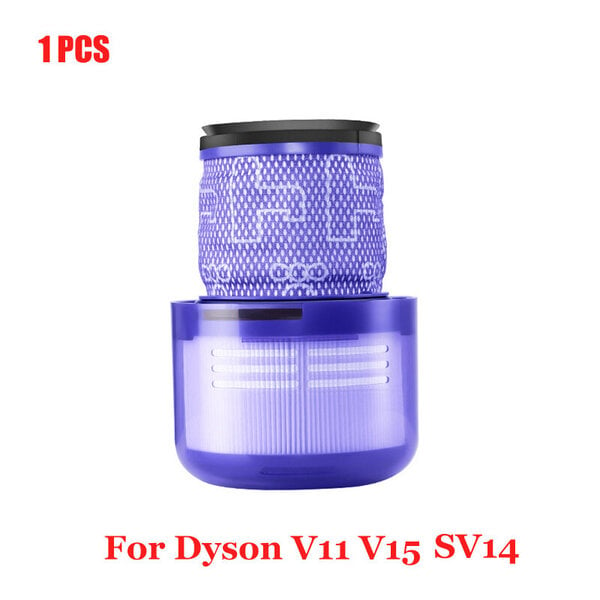 Mallille Dyson V6 V7 V8 V10 V11 V12 SV12 SV14 SV18 Slim Dyson DC45 DC30 DC Kaikki sarjan pölynimuri Vaihtopestävä HEPA-suodatin