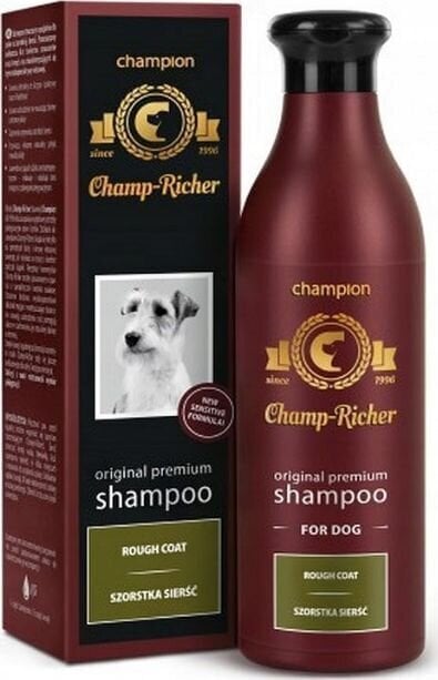 Derma-Pharm Champ-Richer shampoo tuuhealle turkille, 250 ml hinta ja tiedot | Shampoot ja hoitoaineet lemmikeille | hobbyhall.fi