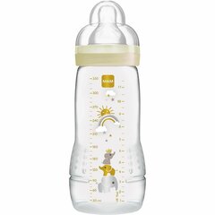 Tuttipullo MAM Easy Active Ruskehtavankeltainen Ivory 330 ml hinta ja tiedot | Tuttipullot ja tarvikkeet | hobbyhall.fi