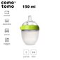 Silikonipullo Comotomo Evolved Green, 150 ml hinta ja tiedot | Tuttipullot ja tarvikkeet | hobbyhall.fi