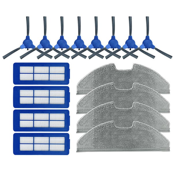 Hepa Filters Sivuharja Moppirätit liinat Vaihto Eufy Robovac G10 G30 Robottipölynimurin varaosat Tarvikkeet