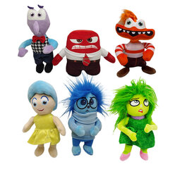 Pehmolelu Inside Out 2, 6 kpl hinta ja tiedot | Pehmolelut | hobbyhall.fi