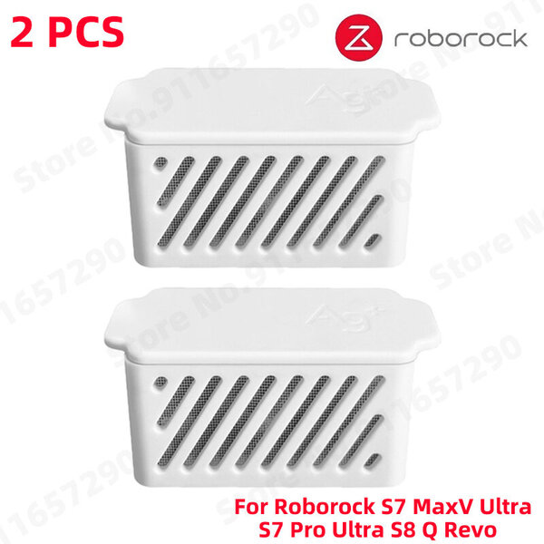 Roborock S7 MaxV Ultra S7 Pro Ultra S8 Q Revo varaosat hopea-ioni bakteriostaattinen moduuli pölynimuritarvikkeet