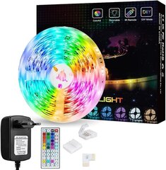 SHOPLED RGB SMD 5050 5 m väriä vaihtava LED-nauha hinta ja tiedot | LED-valonauhat | hobbyhall.fi