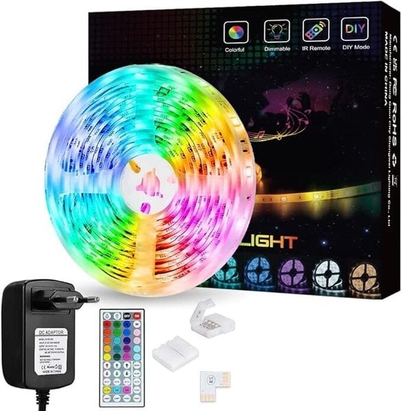 SHOPLED RGB SMD 5050 5 m väriä vaihtava LED-nauha