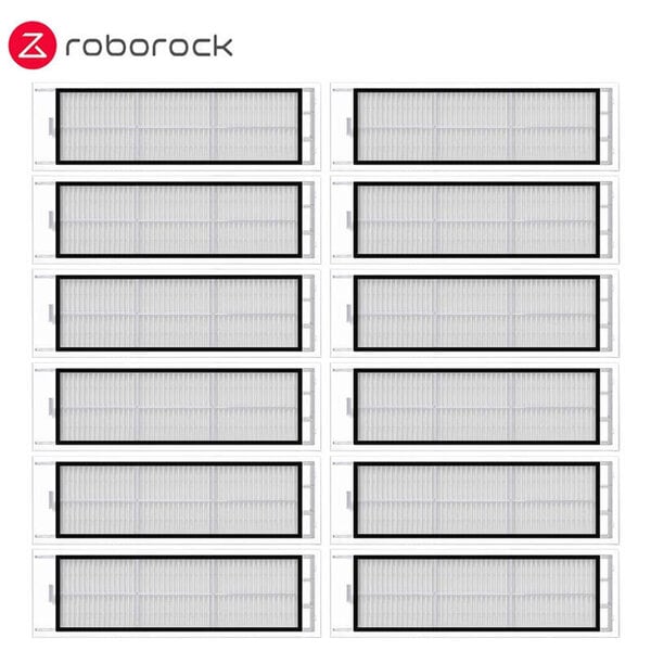 Roborock Q Revo / P10 A7400RR Robottipölynimuritarvikkeet Pääsivuharja Hepa-suodatin Moppiliinat Pölypussin varaosat