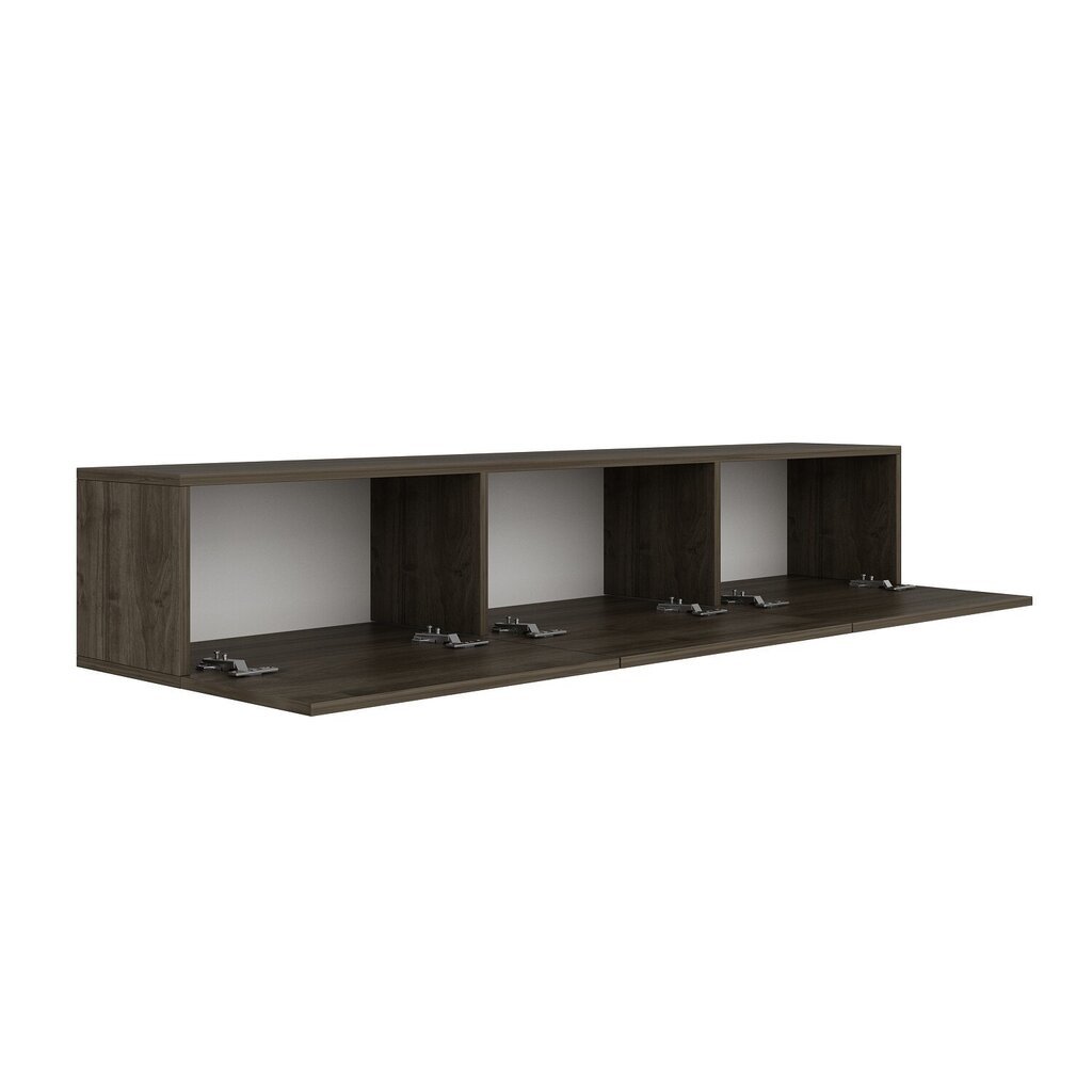 TV-taso Asir West Walnut, ruskea hinta ja tiedot | Lipastot | hobbyhall.fi