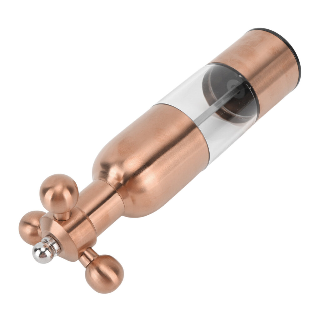 Pepper Mill Professional uudelleentäytettävä keraaminen roottorin karkeus säädettävä manuaalinen pippurisuolamylly keittiöön Rose Gold L hinta ja tiedot | Maustemyllyt ja maustepurkit | hobbyhall.fi