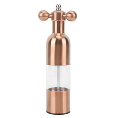 Pepper Mill Professional uudelleentäytettävä keraaminen roottorin karkeus säädettävä manuaalinen pippurisuolamylly keittiöön Rose Gold L hinta ja tiedot | Maustemyllyt ja maustepurkit | hobbyhall.fi