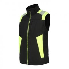 Liivi Vesta Softshell Pesso, musta, keltainen hinta ja tiedot | Työvaatteet | hobbyhall.fi