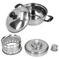 Ammattimainen Hot Pot Stove Outdoor Camping Hot Pot Liesi Ruoanlaittovälineet (18cm) hinta ja tiedot | Kattilat ja painekattilat | hobbyhall.fi