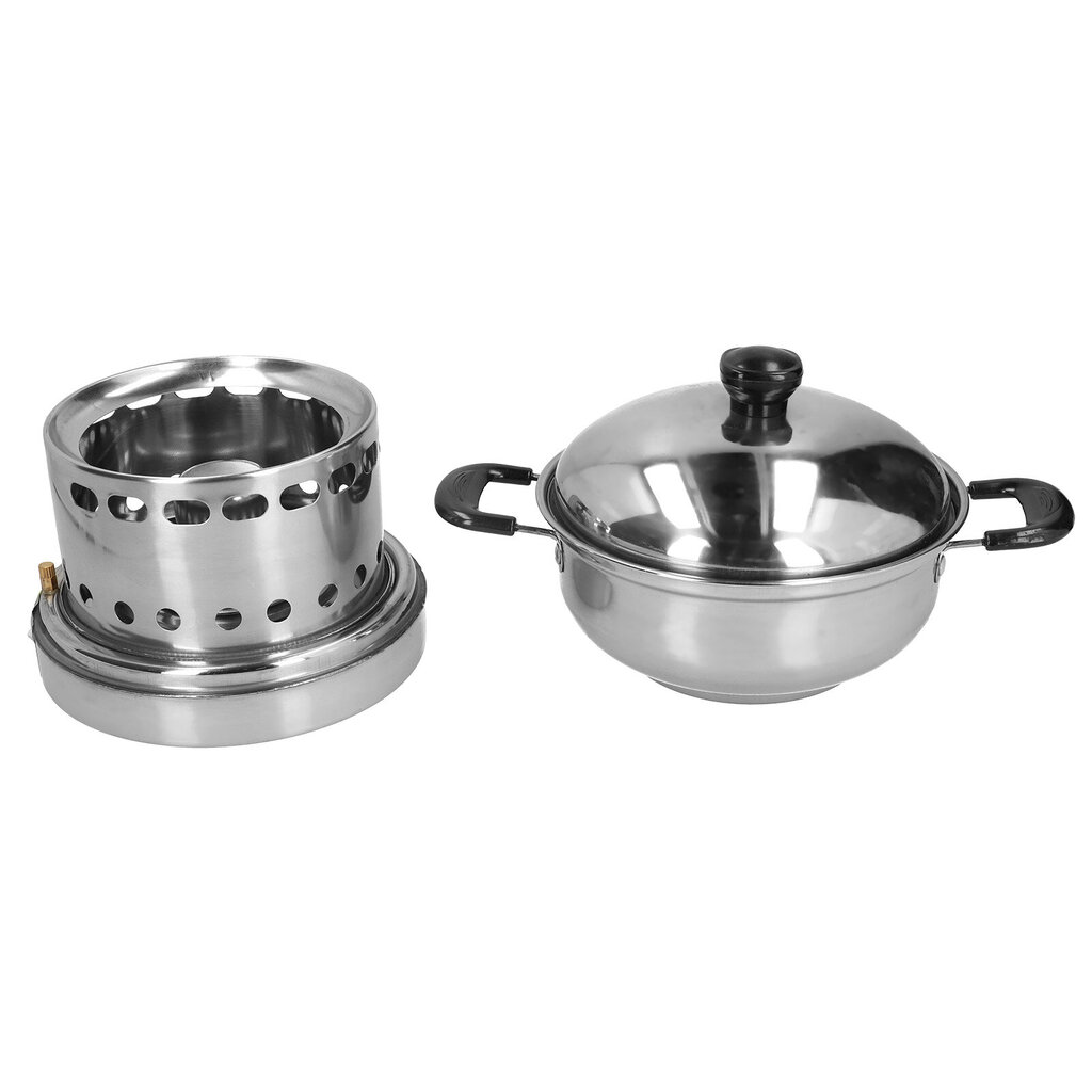 Ammattimainen Hot Pot Stove Outdoor Camping Hot Pot Liesi Ruoanlaittovälineet (18cm) hinta ja tiedot | Kattilat ja painekattilat | hobbyhall.fi