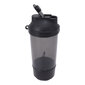 Sähköinen Protein Shaker Pullo Kannettava Ladattava Mixer Cup Proteiini Maito Kahvi Musta hinta ja tiedot | Sähkövatkaimet ja maidonvaahdottimet | hobbyhall.fi