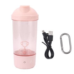 Sähköinen Protein Shaker Pullo Kannettava Ladattava Mixer Cup Protein Milk Kahvi Pink hinta ja tiedot | Sähkövatkaimet ja maidonvaahdottimet | hobbyhall.fi