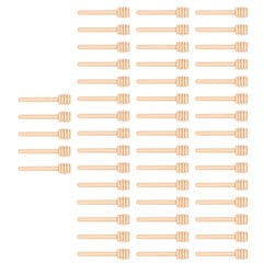 50 kpl Hunajakoukut Puiset Mini Hunajasekoitin Sekoitussauva Hunajakennotikut Hunajapurkkiin Annostele Tihkusade Hunajaa ja Hääjuhlalahja hinta ja tiedot | Sähkövatkaimet ja maidonvaahdottimet | hobbyhall.fi