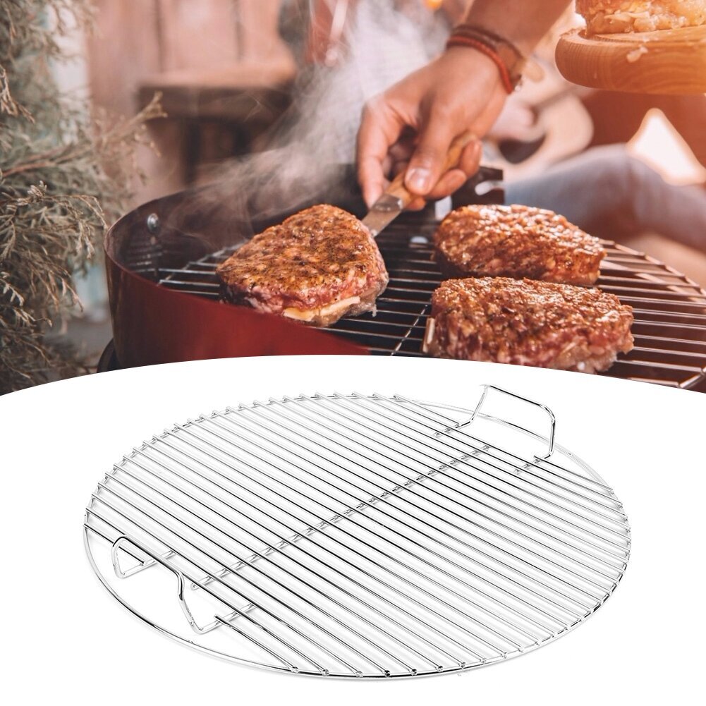 Tarttumaton ruostumattomasta teräksestä valmistettu BBQ Mesh -pyöreä grilliritilä ulkokäyttöön hinta ja tiedot | Keittiövälineet | hobbyhall.fi