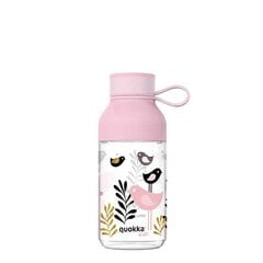 Juomapullo hihnalla Quokka Ice Kids Birds, 430 ml hinta ja tiedot | Tuttipullot ja tarvikkeet | hobbyhall.fi