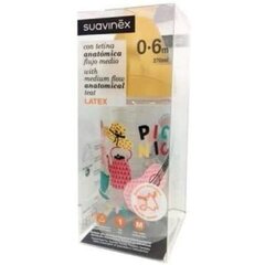 Suavinex pullo, 0 kk+, 270 ml hinta ja tiedot | Tuttipullot ja tarvikkeet | hobbyhall.fi